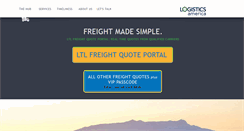 Desktop Screenshot of logisticsamerica.net